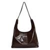 Premium Silver Chain Underarm Bag Women's 2025 New Trendy Shoulder Bag Large Capacity Fashion Tote Bag