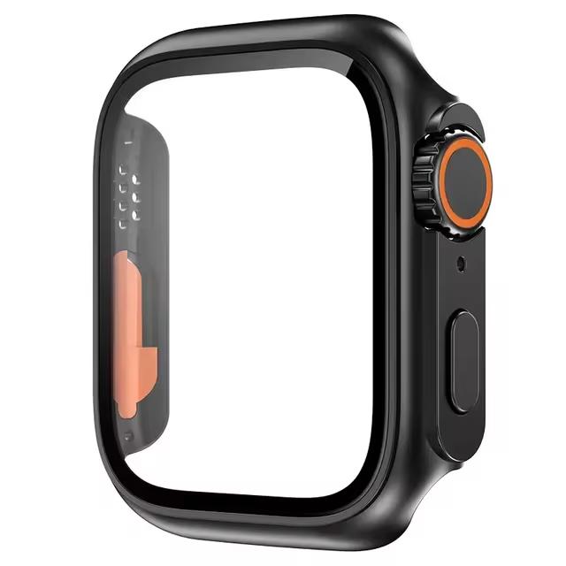 Gehärtetes Glas+Hülle Für Apple Watch 11 10 46mm 42mm Ultra 3 49mm Displayschutzhülle iWatch 9 8 7 6 5 SE 45mm 41mm 44mm Schale
