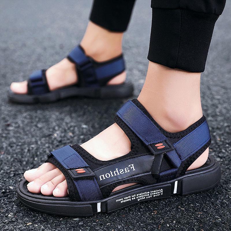 Sandali alla moda da uomo: Scarpe da Lavoro e da Guida, Stile Cool Douyin, Sportive Estive Antiscivolo, Deodoranti, Resistenti all'Usura.