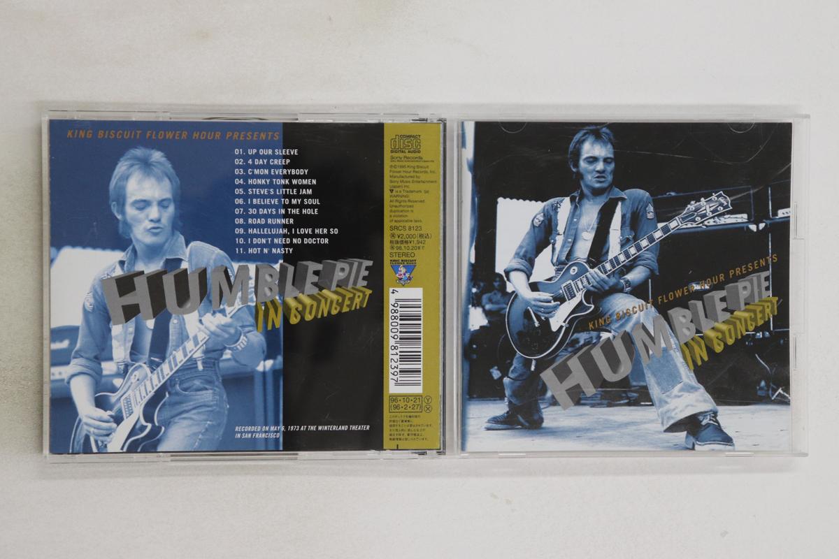 

CD HUMBLE PIE - King Biscuit Flower Hour Presents - SRCS8123 KING BISCUIT FL 1996 Japan Rock Used