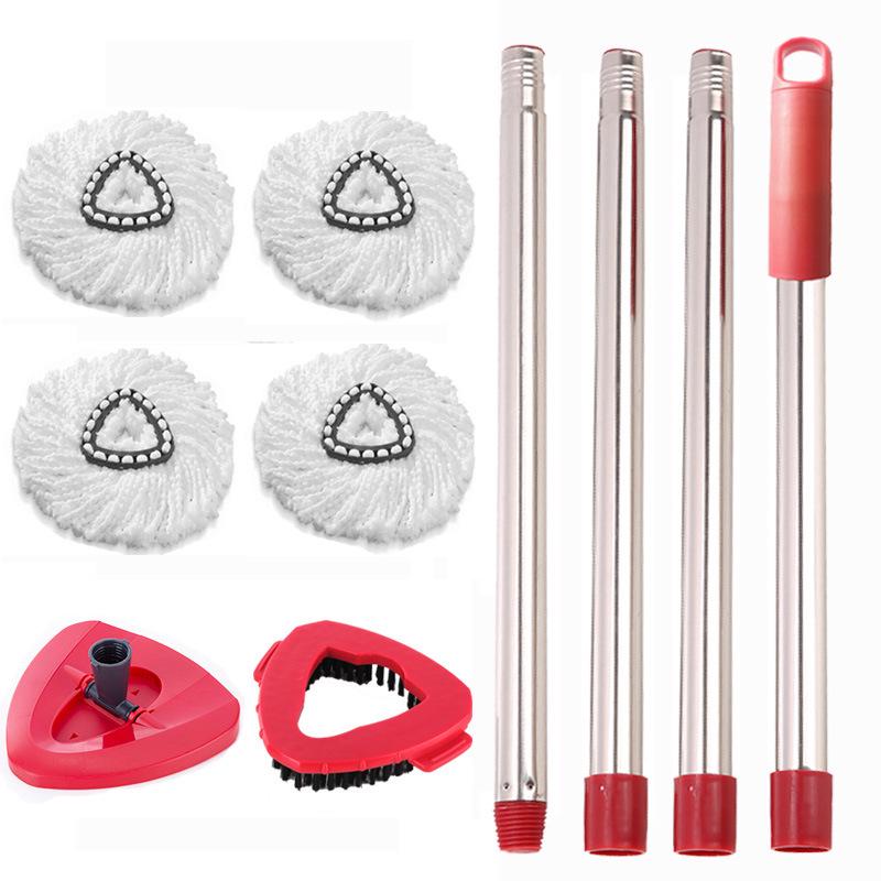 Hot-Selling Spin Mop Compatible Head and Pole Disc Accessories