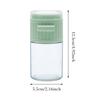 Portable Pepper Shaker Precise Quantitative Seasoning Bottle Powder Sugar Shaker Precise Quantitative Push Type Travel Salt