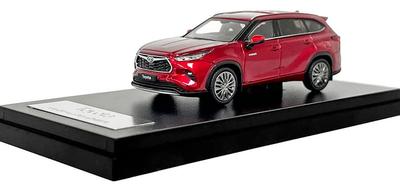 LCD MODELS 1/64 Toyota Highlander Red Finished Product