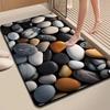 Minimalist Water-Absorbent Quick-Dry Non-Slip Bathroom Entrance Mat