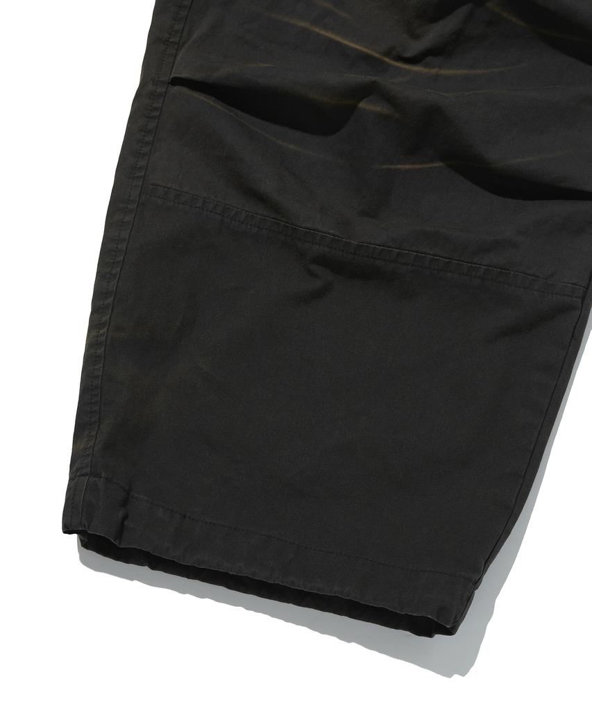 Seuweideu Washed Cargo Pants [Dark Black]