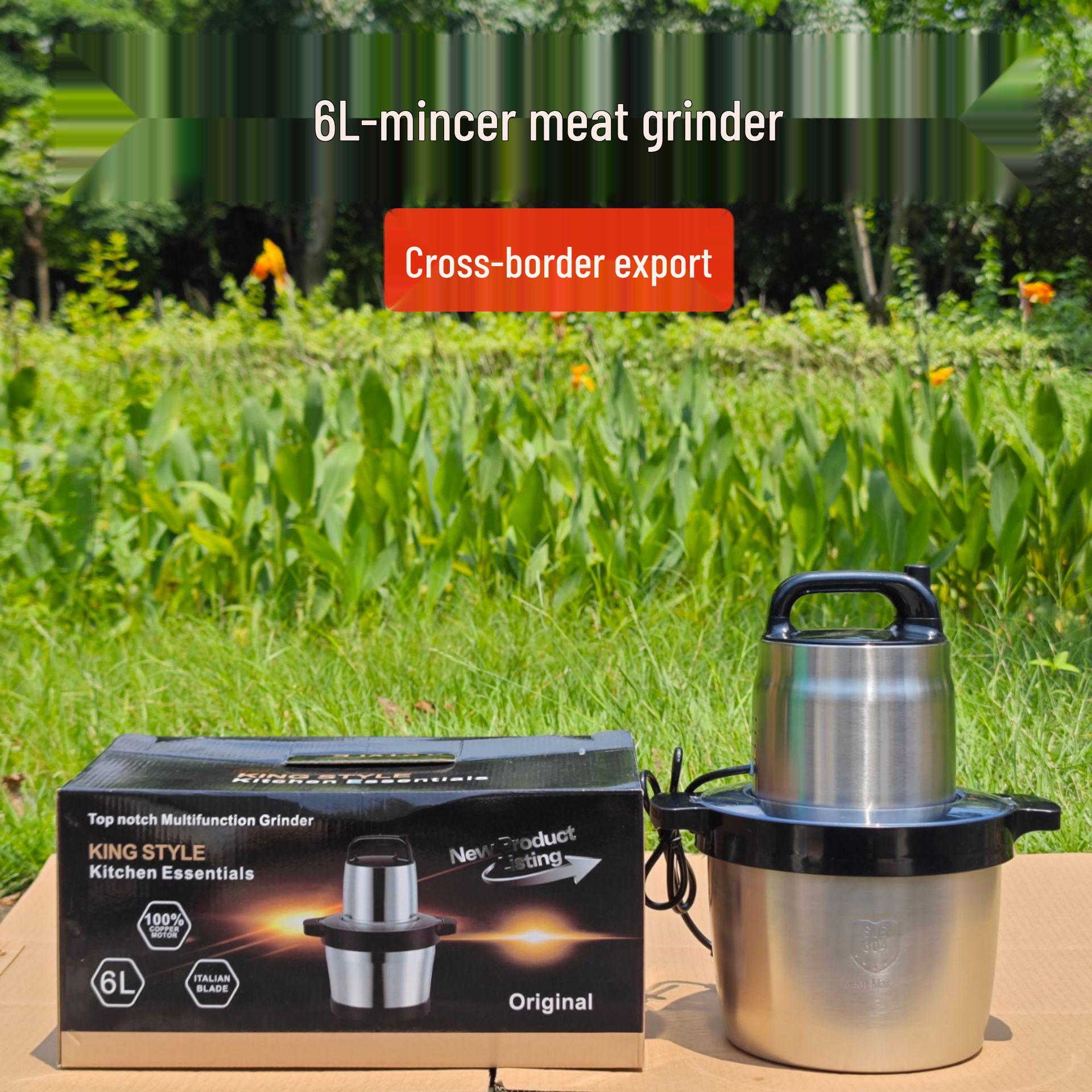 

12L Multi-Functional Stainless Steel Meat Grinder & Baby Food Maker