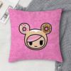 Fashion T-Tokidokis Double-Sided Printed Square Decorative Cushion Cover For Sofa Living Room Home Decor