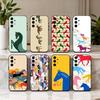 H-horse Art Phone Case For Samsung Galaxy A73,A72,A71,A70,A53,A52,A51,Others Soft Black Shell