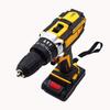 DW High-Power Brushless Electric Drill: Dual-Speed, Multi-Function, Rechargeable Lithium Battery Impact Drill for Household Use.
