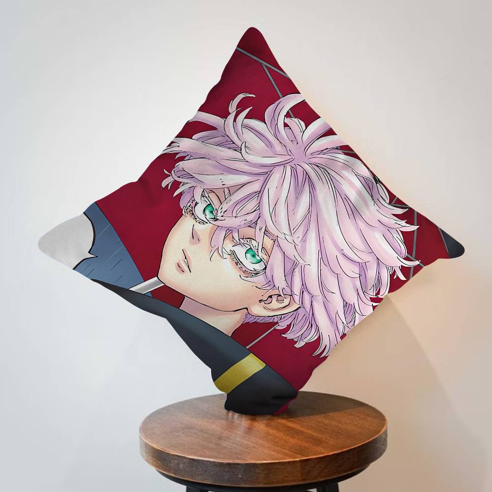 Anime Tokyo Revengers Personalized Pillow Dust Cover Bedroom Kids Party Decoration Pillowcase Birthday Children Gift