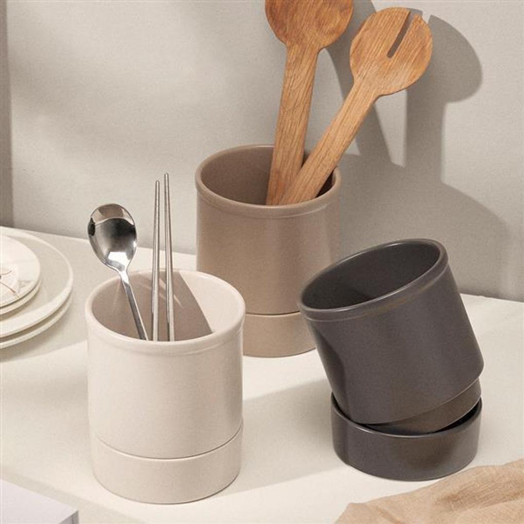 Damumgongbang Ongam Kochutensilienbox Ebenholz (Grau)