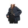 UNIQLO Solid Color Lapel Single-Breasted Casual Jacket Unisex jackets Ocean-Blue 452170