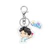 Acrylic Keychain Pendant Student School Bag Cute Decoration Small Gift
