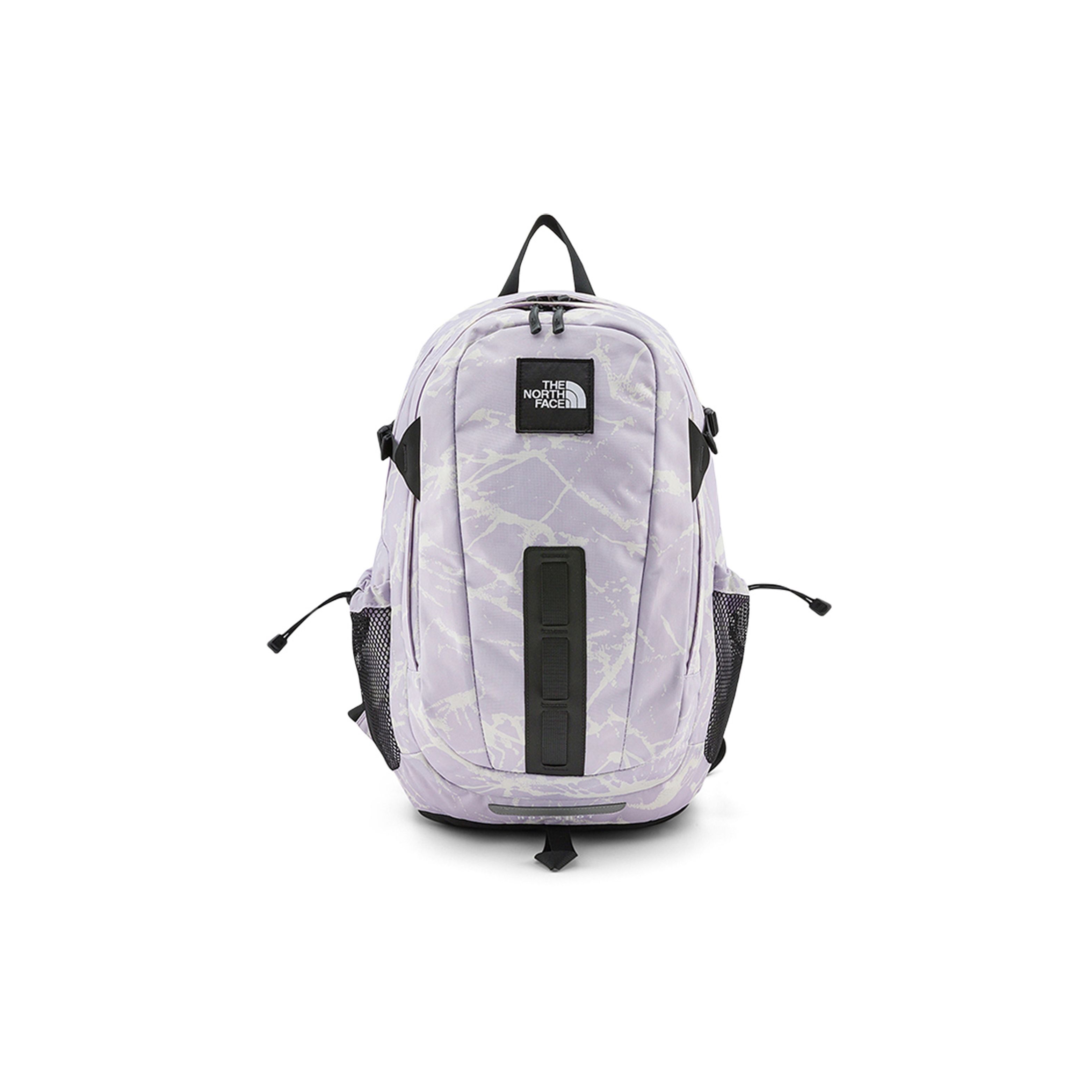 The North Face 30L Hot Shot Sports Comfortable Backpack Outdoor Bag Unisex Backpack Light-Purple 3KYJ-99F Light Purple