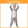 Adorable Kids Animal Halloween Rhinoceros Polyester Unisex Costumes For Boys And Girls