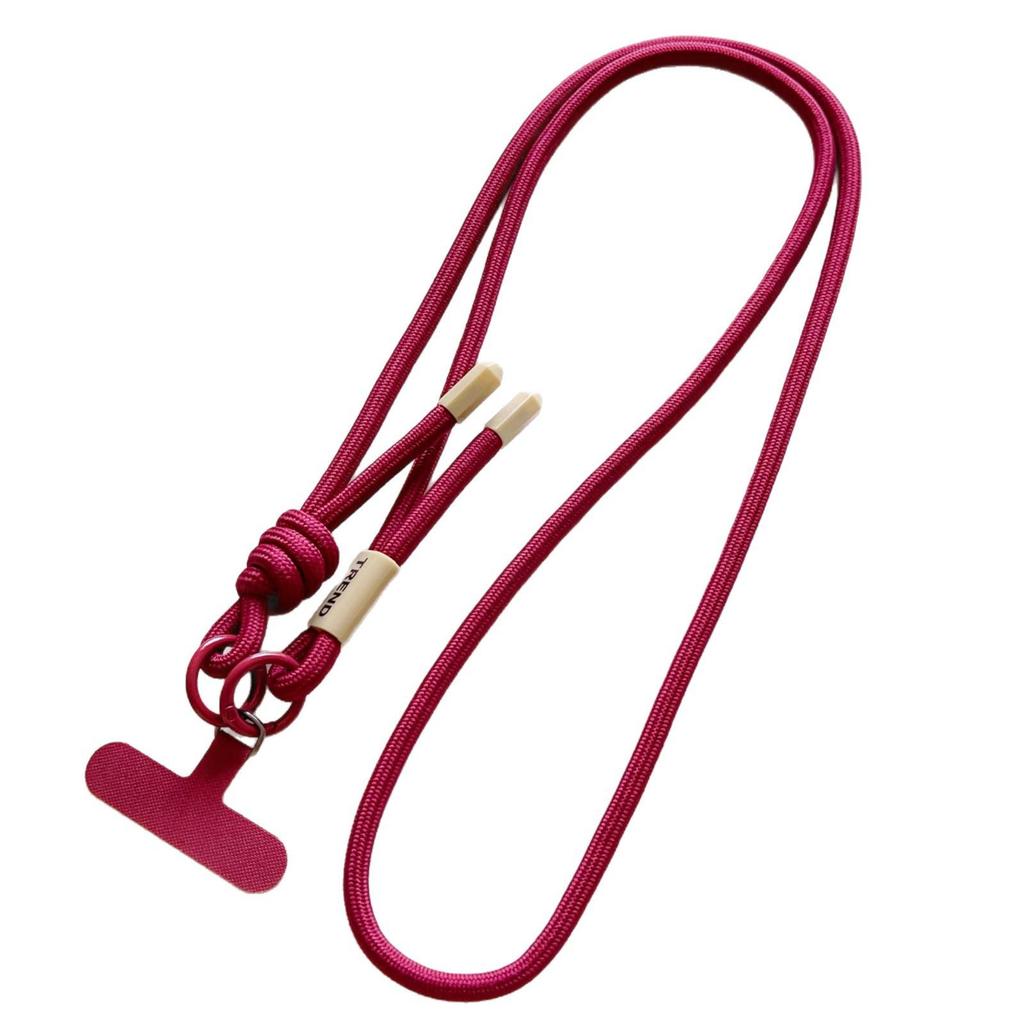Versatile Adjustable Crossbody Phone & Camera Lanyard - Woven Anti-Lost Strap for Outdoor Sports.