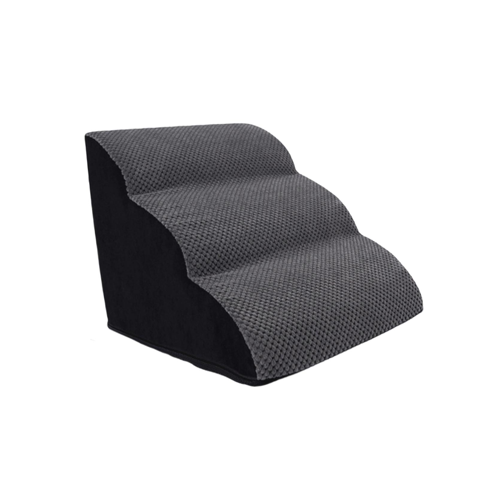 

Pet Stairs - Washable Steps Sofa Pet Stairs For Seniors Bed Access Steps Dog Bedside Climbing Ladder One Size