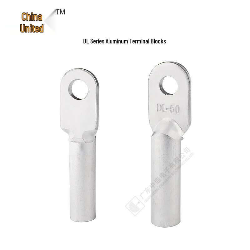 Zhonglian DL Terminal Aluminum Splice Cable Lug - Aluminum Wire Lug Available