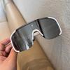 Y2K Punk Cycling Sunglasses Women Men Sports Windproof Glasses Retro-Reflective Sheeting Lens Road Riding Sport Glasses UV400