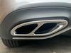 For Mercedes Benz A/B/GLE/GLC/E Class Car Rear Exhaust Tail Pipe Cover Trim Accessories Stainless Steel