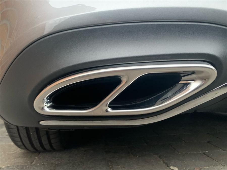For Mercedes Benz A/B/GLE/GLC/E Class Car Rear Exhaust Tail Pipe Cover Trim Accessories Stainless Steel