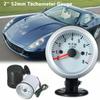 2" 52mm Car Engine Rev Counter 12V Tachometer Pointer Gauge Meter 0-8000RPM