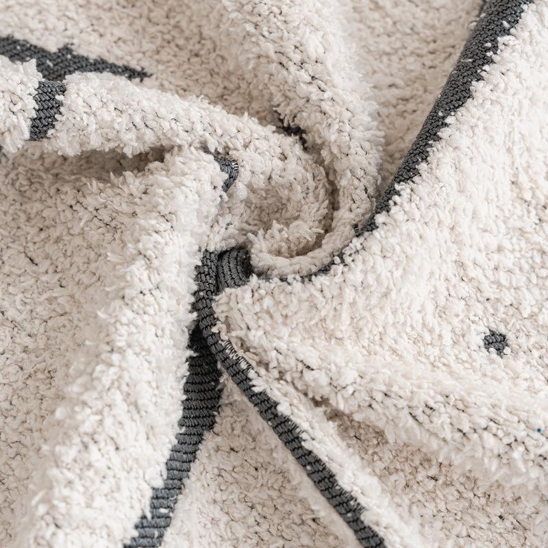 Жаккардовый диван-полотенце Fireworks Плюшевое одеяло Нескользящее полотенце Трехмерный — фото 3