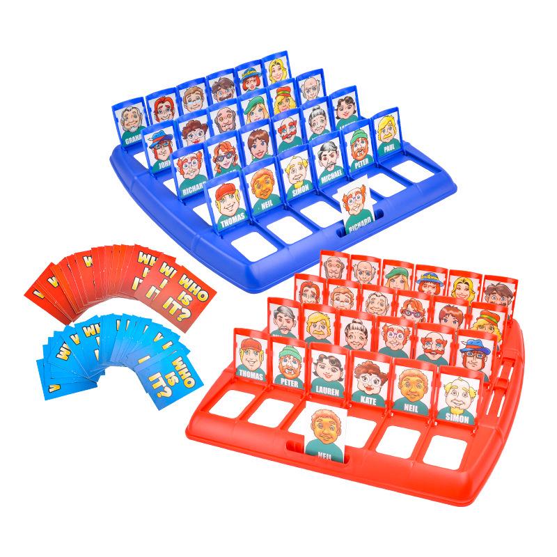 Carefully Chosen Guess Who Children's Logic & Reasoning Educational Game: A Fun Parent-Child Interactive Table Toy