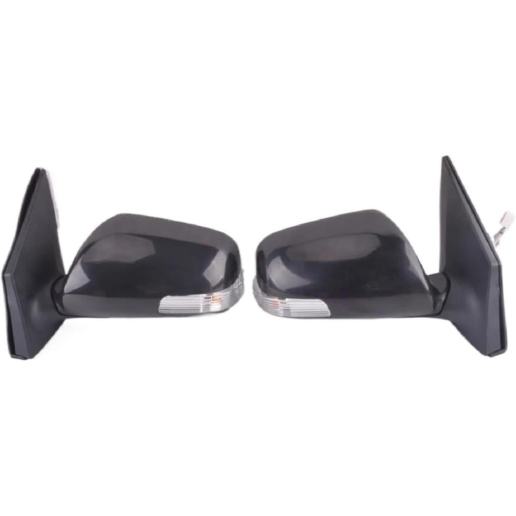CAPQX 1Pair 5/7Pin side rear view mirror Compatible For Corolla 2008 2009 2010 2011 2012 2013 Rearview Mirror with LED turn signal light(1Pair 5pin)