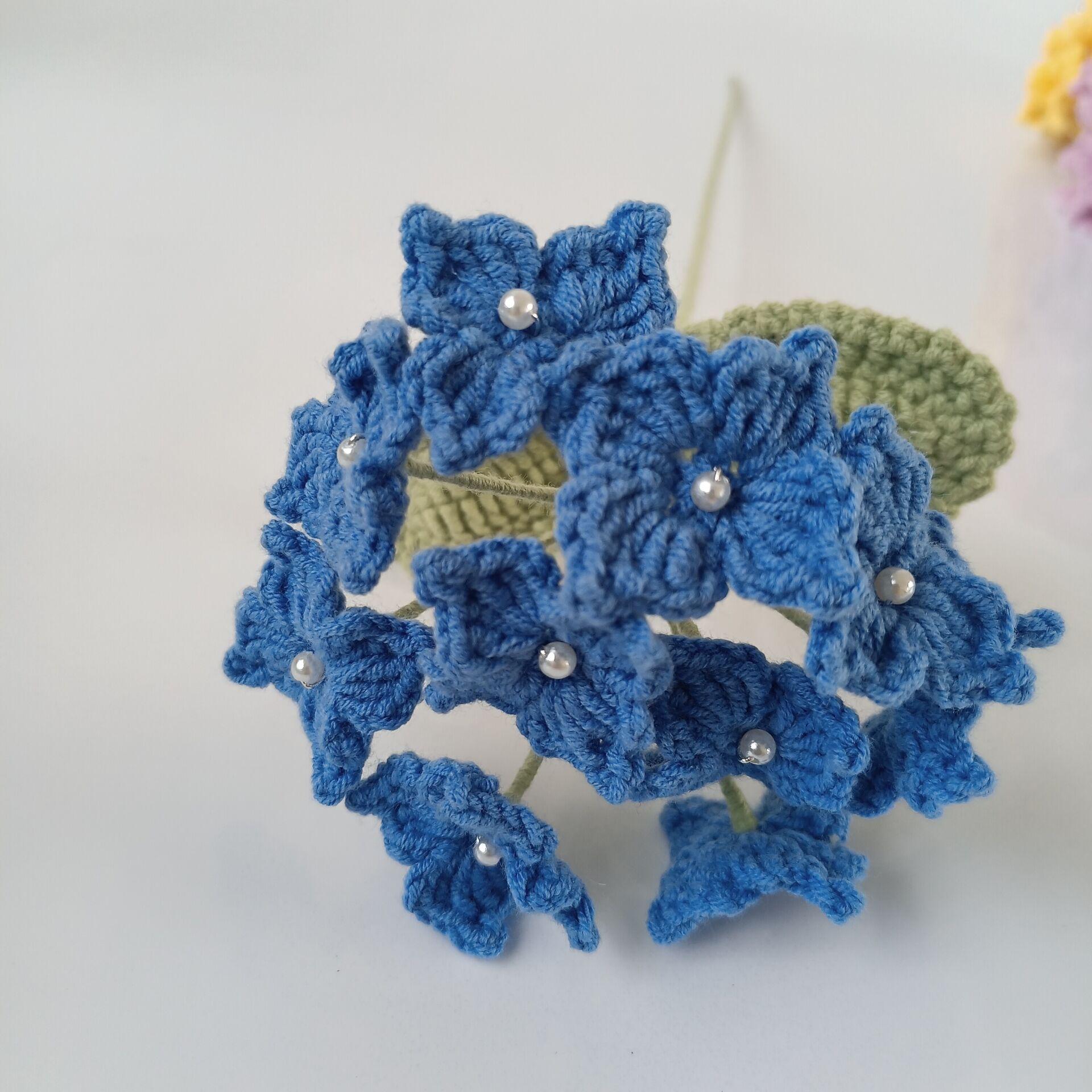 

Букет гортензий ручной работы, многоцветный, для декора дома