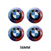 For BMW E30 E38 E39 E46 E60 E61 E90 X1 X3 X4 X5 X6 E70 E83 X5 F10 F30 F32 4pcs 56mm 65mm Car Wheel Center Hub Cap Stickers