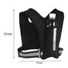 Outdoor Sport Running Backpack Men Universal Lightweight Running Vest Mobile Phone Card Bag Pocket for Jogging Fitness Chest Bag
