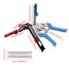 600 Nails Binding Cage Pliers Farm Fastening Clamp Installation Poultry Chicken Rabbit Fox Cage Kit with Tools Set for Poultry