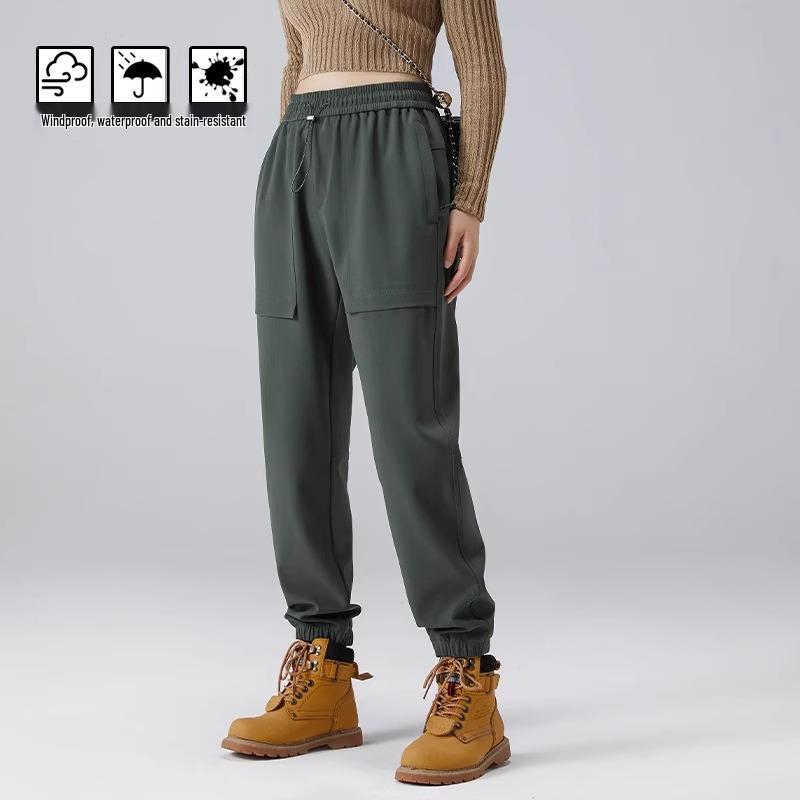 Unisex Windproof Waterproof Softshell Jogger Pants for All Seasons