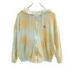 All-over Trefoil Logo Long Sleeve Sweat Zip Hoodie XL Women Used