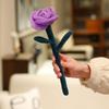 Plush Rose Flower Toy - Home Decor Ornament for Kids and Girls - Perfect Valentine's Day Gift