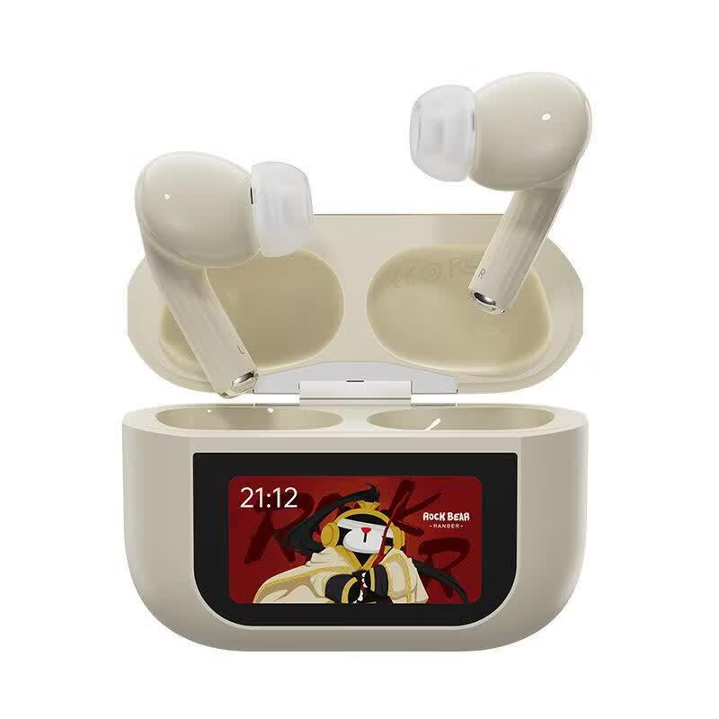 ROCK A5 Pro Smart Screen ANC Bluetooth Earbuds