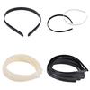 10 Pcs/Set Plastic Hair Band No Teeth Children Hair Accessory Diy Craft 2 Colors