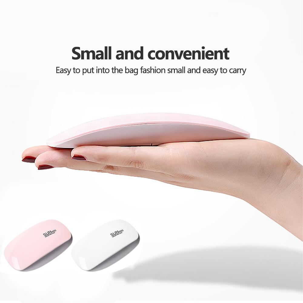 Foldable Nail Lamp Quick Dry Nails 6w Uv Led For Nails Machine Gel Nail Polish Dryer Lamp Manicure Tool Professional Equipme