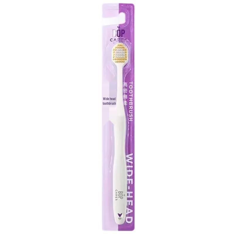 

BOP CARES High-Density Soft Wide-Head Toothbrush