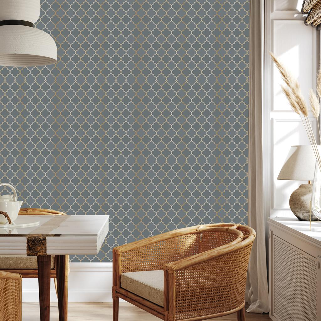 Wallpaper Imitation mosaic tiles for living room and bedroom 50x1000