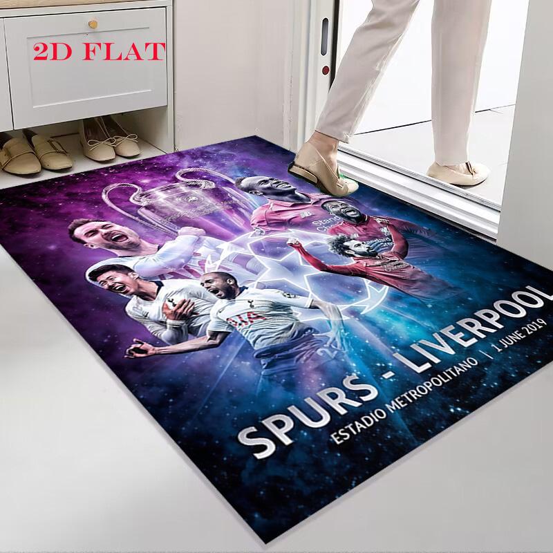 Tottenham Carpet Rug for Living Room Bedroom Home Sofa Decoration,Kids play Nonslip Floor Mat