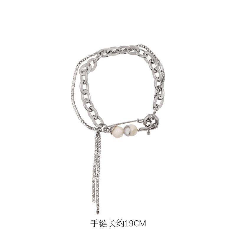 Original beige beaded fringed bracelet wholesale high quality bracelet retro jewelry