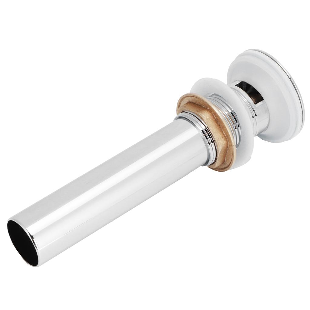 Waschbeckenablauf Spülbeckenablauf Stöpsel Galvanisiert Pop-up Ablaufgarnitur Überlaufschutz Badezimmer