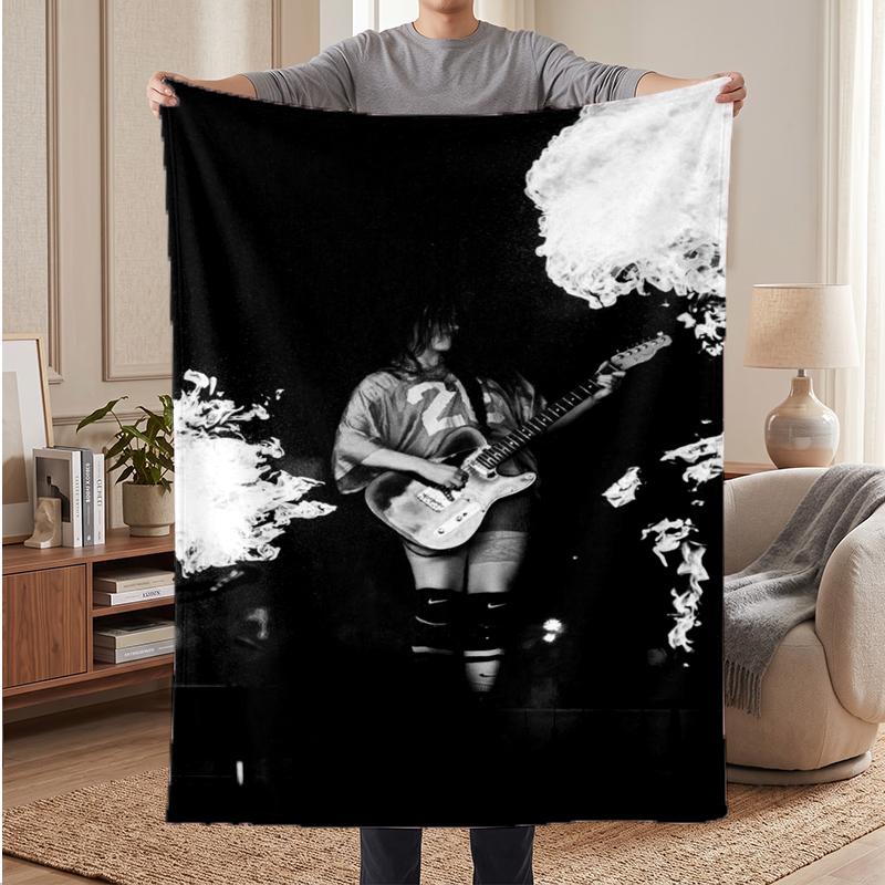 Billie eilish Soft Warm Flannel Blankets Comfortable Blanket for Home Decoration Gifting