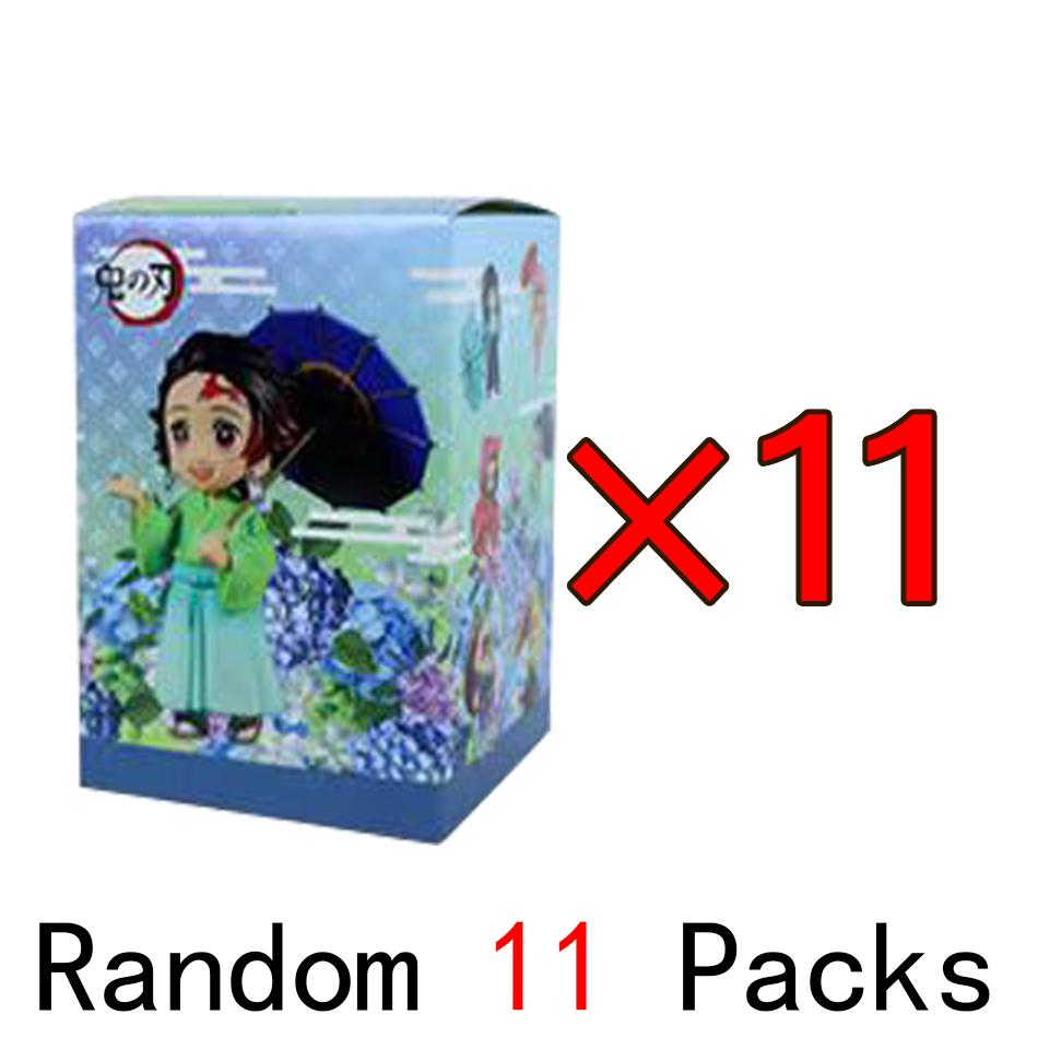 Animation 6Pcs/Kit Q Version Demon Slayer Boxed Action Figure Miniature Figurine Decoration Piece Attachment Animation Design Adorable Decoration