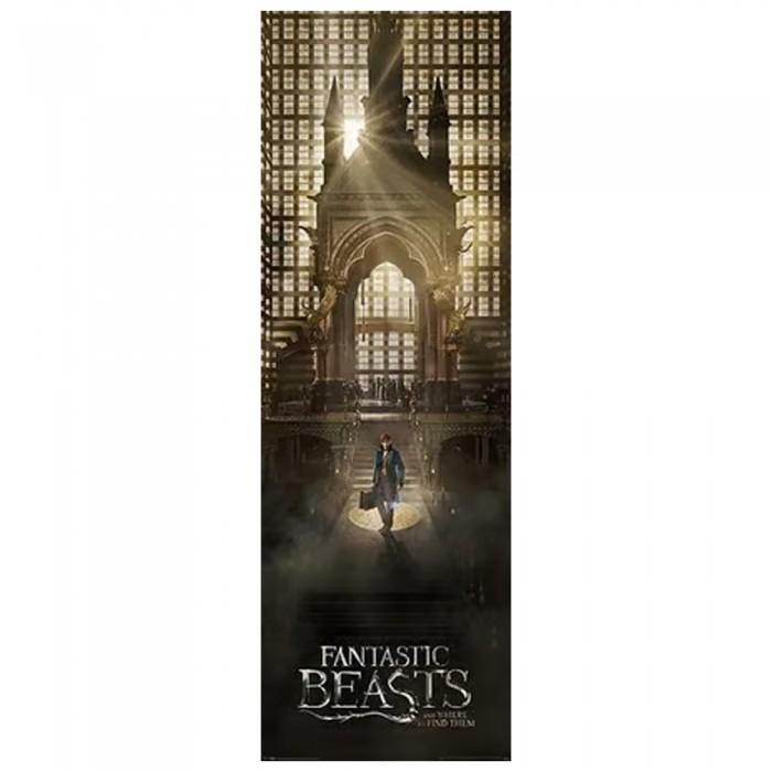 Fantastic Beasts Newt Scamander Door Poster