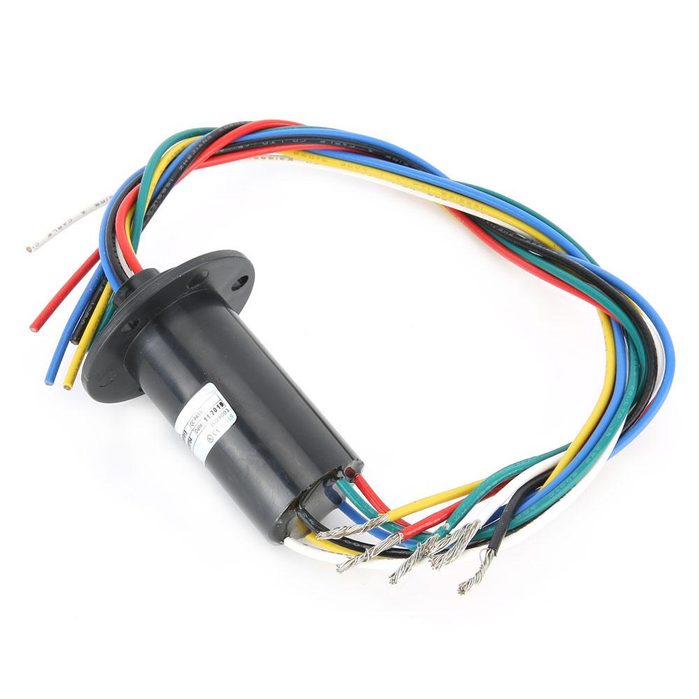 MW1615 Conductive Slip Ring Electrical Collecting Ring 0 ~ 600VAc DC 0.1n m0.03Nm 6ch