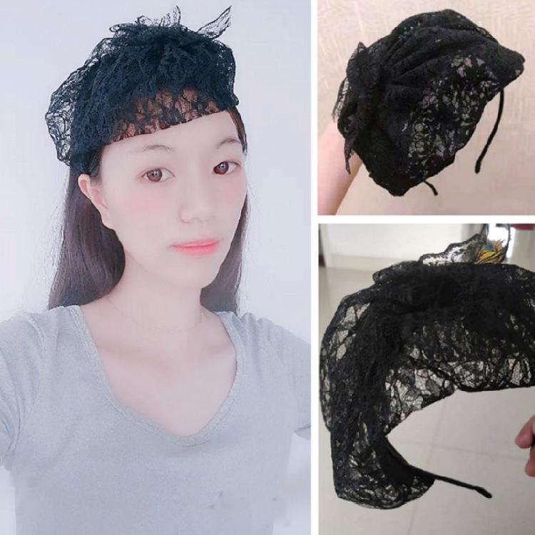 Fascinator Hut Damen Blume Netzband Kopfband Cocktail Teeparty Kopfschmuck
