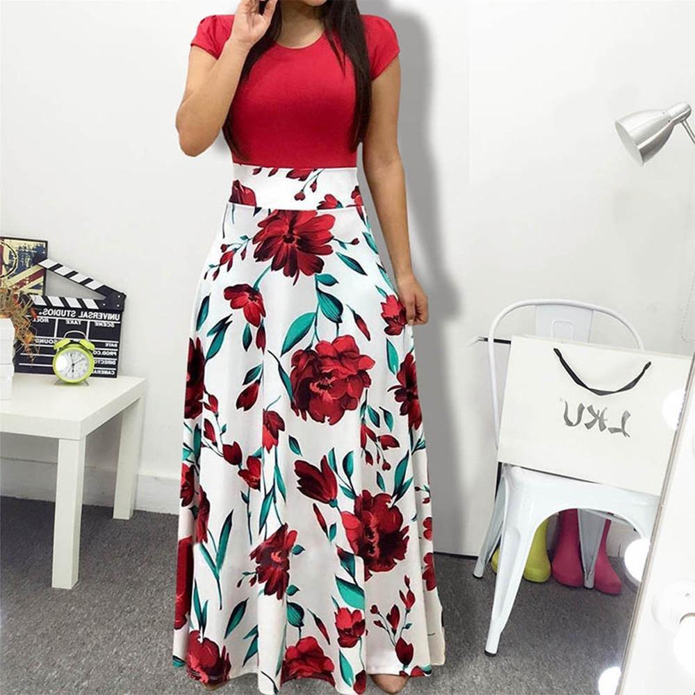 7 Colors Women Fashion Floral Print 